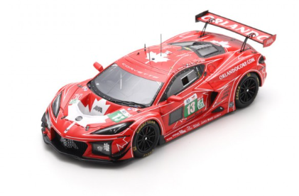 CORVETTE Z06 LMG3 R N°13 LM2025 SPARK 1/43°